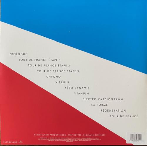Виниловая пластинка Kraftwerk — TOUR DE FRANCE (Limited 180 Gram Translucent Red & Blue Vinyl/Booklet)