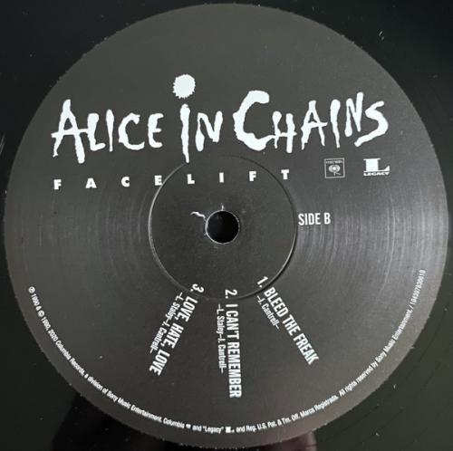 Виниловая пластинка Alice In Chains — FACELIFT (Black Vinyl)