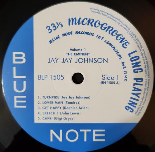 Виниловая пластинка J.J. Johnson - The Eminent (Black Vinyl LP)
