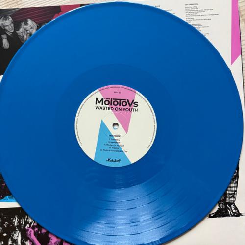 Виниловая пластинка The Molotovs - Wasted On Youth (Blue Vinyl LP)