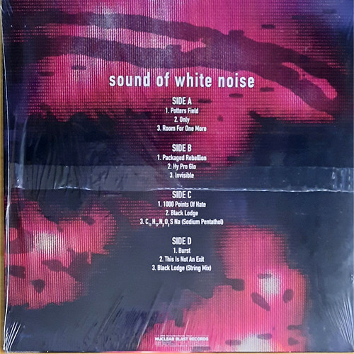 Виниловая пластинка Anthrax - Sound Of White Noise (Transparent Violet White Black Splatter Vinyl 2LP)