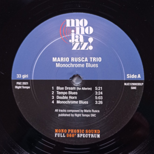 Виниловая пластинка Mario Rusca - Monochrome Blues (Black Vinyl 2LP)