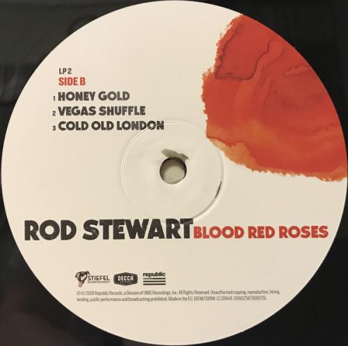 Виниловая пластинка Stewart, Rod, Blood Red Roses