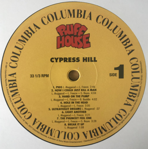Виниловая пластинка Cypress Hill CYPRESS HILL