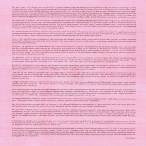 Виниловая пластинка Telex - This Is Telex (Coloured Vinyl 2LP)
