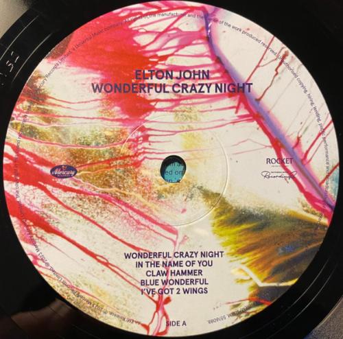 Виниловая пластинка John, Elton - Wonderful Crazy Night (Black Vinyl LP)