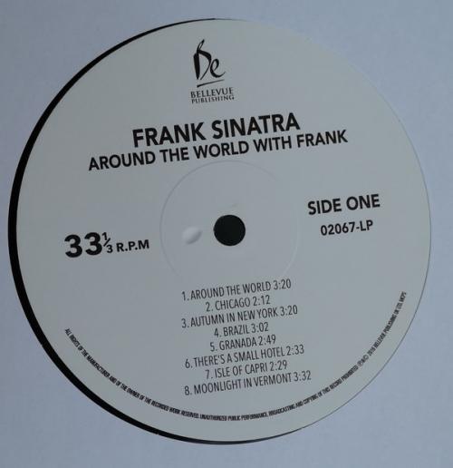 Виниловая пластинка Frank Sinatra - AROUND THE WORLD WITH FRANK