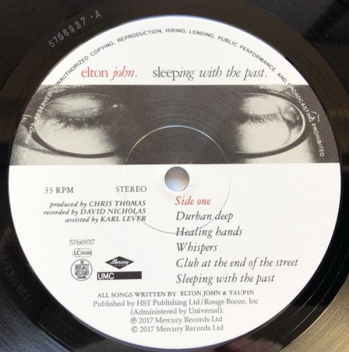 Виниловая пластинка John, Elton, Sleeping With The Past