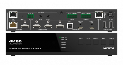 Набор из коммутатора и приемника Prestel SWHC-PU4K51MVS