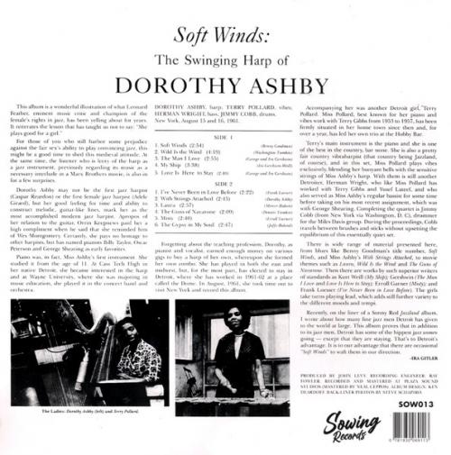 Виниловая пластинка Dorothy Ashby - Soft Winds: The Swinging Harp (Clear Vinyl LP)