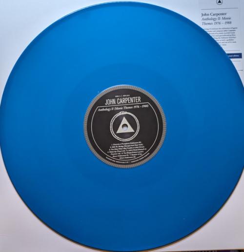 Виниловая пластинка John Carpenter - Movie Themes 1976-1988 (Exclusive Blue Vinyl LP)