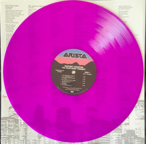 Виниловая пластинка Whitney Houston - I'm Your Baby Tonight (Coloured Vinyl LP)