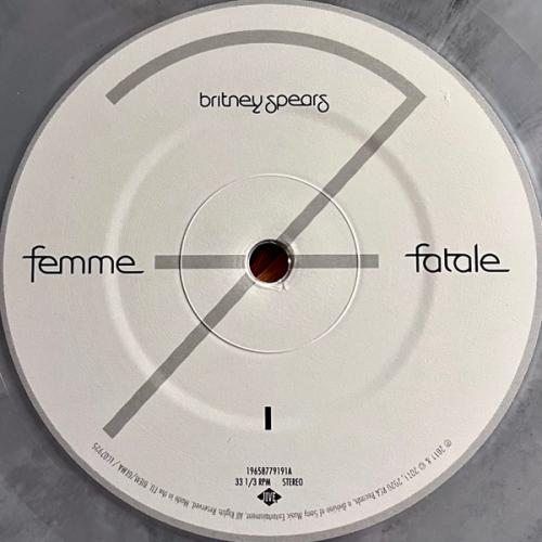 Виниловая пластинка Britney Spears - Femme Fatale (Limited Edition Marbled Vinyl LP)