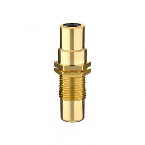 Разъем In-Akustik Premium RCA-Panel Double Coupling black 1 pc #0090802007