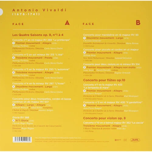 Виниловая пластинка Various Artists - Vivaldi Masterpieces (Black Vinyl LP)