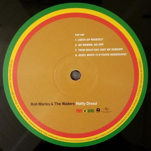 Виниловая пластинка Bob Marley & The Wailers, Natty Dread (2015 LP)