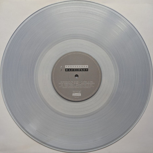 Виниловая пластинка Propaganda - P:Machinery (Crystal Clear Vinyl LP)