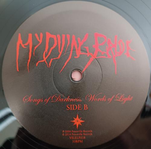 Виниловая пластинка My Dying Bride - Songs Of Darkness Words Of Light (Black Vinyl 2LP)