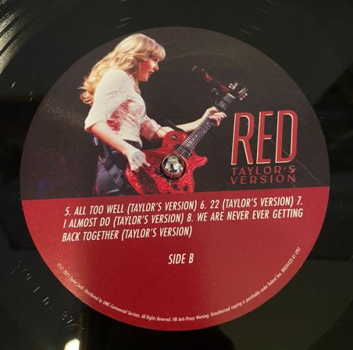 Виниловая пластинка Taylor Swift - Red (Taylor's Version) (Black Vinyl 4LP)