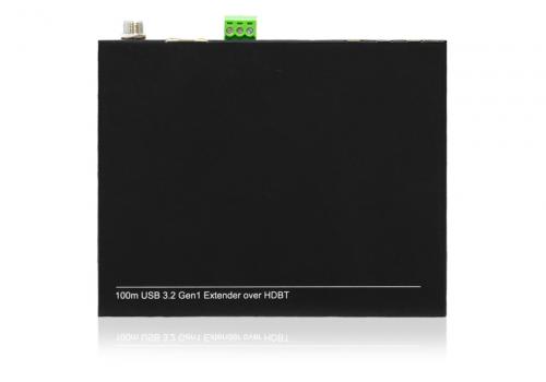 Приемник сигнала USB 3.2 Gen1 по кабелю витой пары HDBaseT Qtex QVE U3-101D