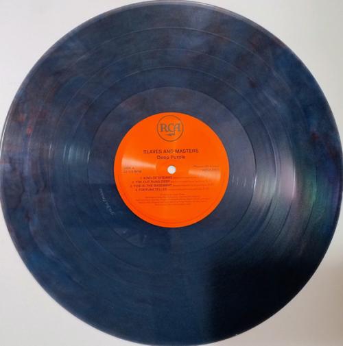 Виниловая пластинка Deep Purple - Slaves And Masters (Translucent Blue & Purple Marbled Vinyl LP, Numbered)