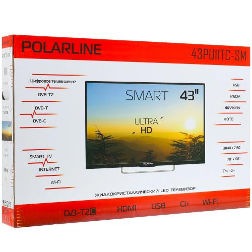 LED телевизор Polarline 43PU11TC-SM