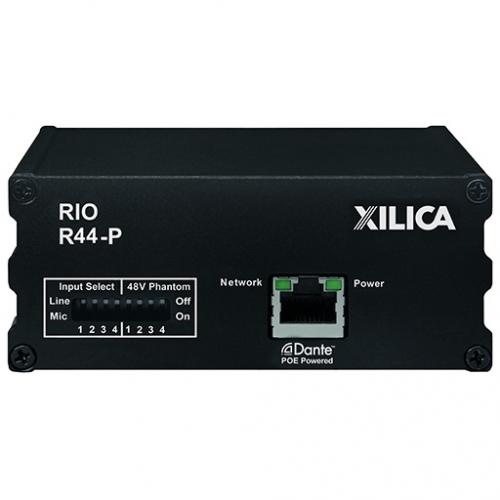 Транскодер аудиосигналов и сигналов интерфейса Dante Xilica Rio R44-P