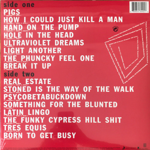 Виниловая пластинка Cypress Hill CYPRESS HILL