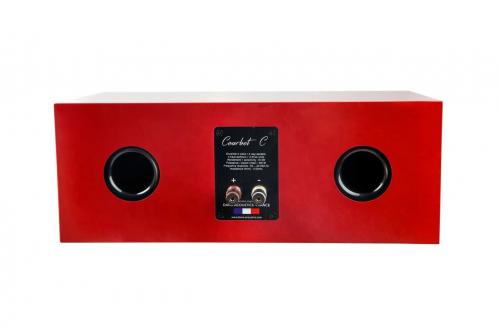 Акустика центрального канала Davis Acoustics Courbet C Red Gloss