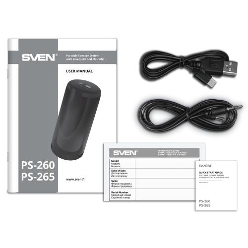 Портативная колонка Sven АС PS-265