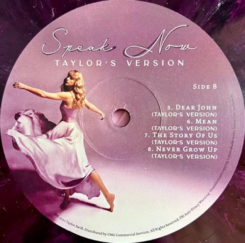 Виниловая пластинка Swift, Taylor - Speak Now (Taylor's Version) (Violet Marbled Vinyl 3LP)