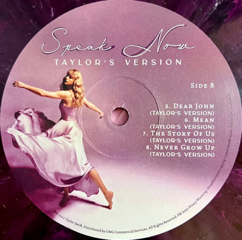 Виниловая пластинка Swift, Taylor - Speak Now (Taylor's Version) (Violet Marbled Vinyl 3LP)