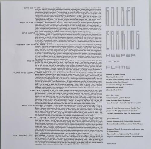 Виниловая пластинка Golden Earring - Keeper Of The Flame (Coloured Vinyl LP)