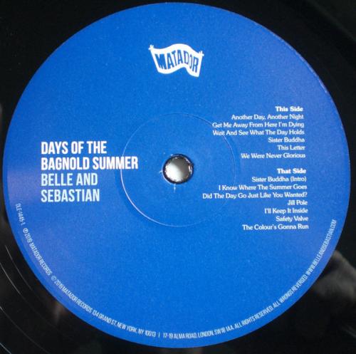 Виниловая пластинка Belle & Sebastian - Days Of The Bagnold Summer (OST) (Black Vinyl LP)
