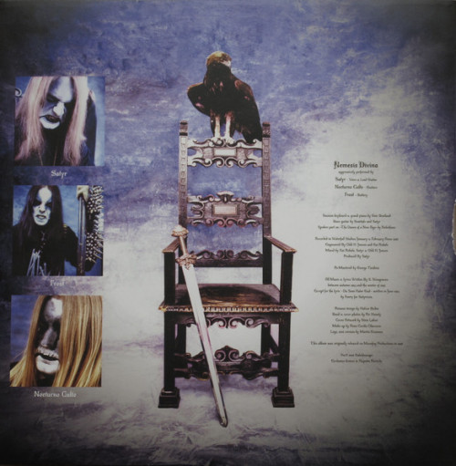 Виниловая пластинка Satyricon - Nemesis Divina (Black Vinyl LP)