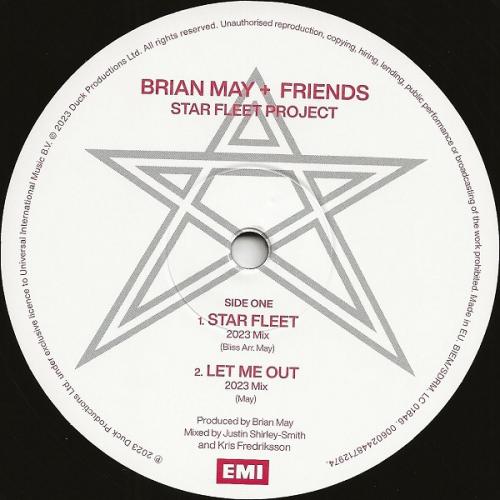 Виниловая пластинка May, Brian - Star Fleet Sessions (40th Anniversary 2023 Mix, 180 Gram Black Vinyl LP)