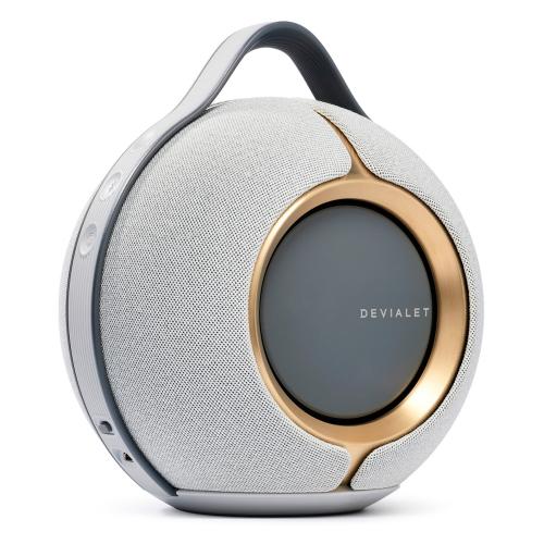 Портативная акустика Devialet Mania Opéra de Paris, светло-серый/золото
