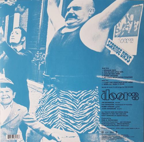 Виниловая пластинка The Doors - Strange Days 1967: A Work In Progress (Translucent Blue Vinyl LP)