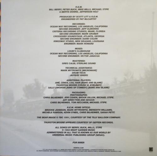 Виниловая пластинка R.E.M., Monster