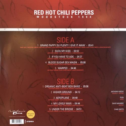 Виниловая пластинка RED HOT CHILLI PEPPERS - BEST OF WOODSTOCK 1994
