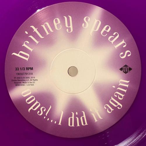 Виниловая пластинка SPEARS BRITNEY - Oops!... I Did It Again (Purple LP)