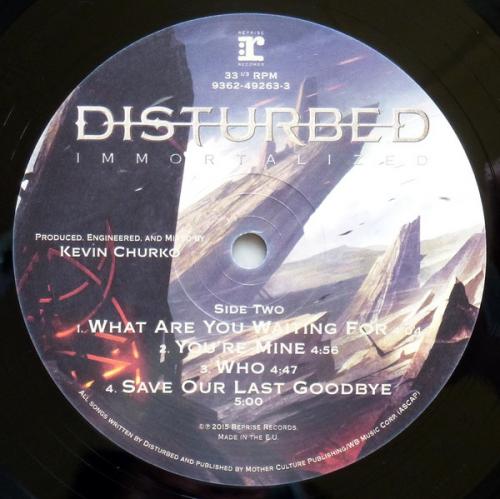Виниловая пластинка WM Disturbed Immortalized (Gatefold)