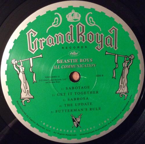 Виниловая пластинка Beastie Boys, The, Ill Communication