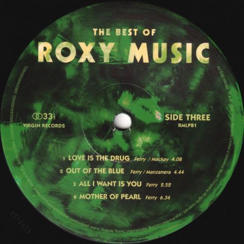 Виниловая пластинка Roxy Music - The Best Of (Black Vinyl 2LP)