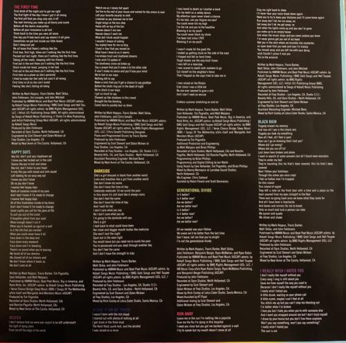 Виниловая пластинка Blink-182, Nine (Black Vinyl/Gatefold)
