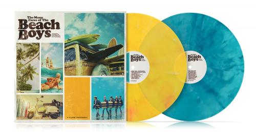 Виниловая пластинка Various Artists - The Many Faces Of The Beach Boys (Yellow Marble And Cyan Marble Vinyl 2LP)