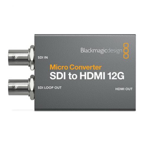 Микро-конвертер Blackmagic Micro Converter SDI to HDMI 12G PSU