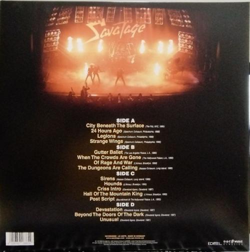 Виниловая пластинка Savatage - Ghost In The Ruins - A Tribute To Criss Oliva (Limited Orange/Black Marbled Vinyl 2LP)