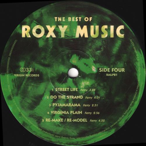 Виниловая пластинка Roxy Music - The Best Of (Black Vinyl 2LP)