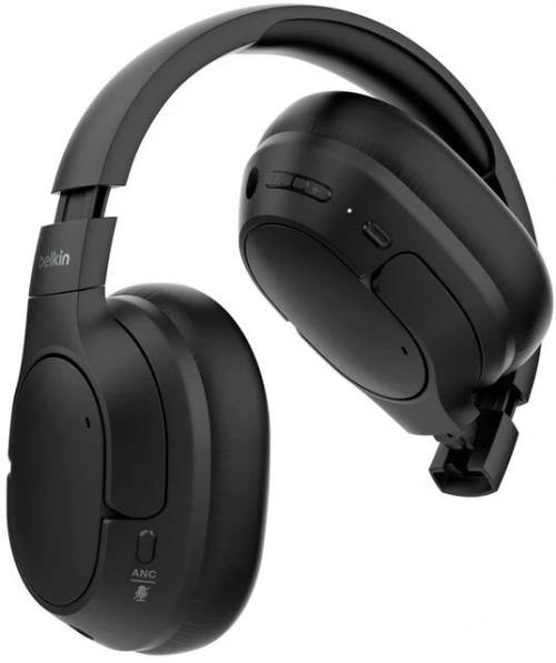 Наушники Belkin Noise Cancelling Over-Ear Wireless Headphones Black
